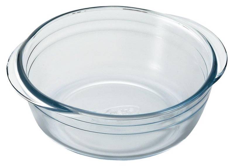 Adelia Auflaufform aus Glas Alcuisine rund 20 1000 ml Francesay hitzebeständig [mikrowellen-/ofengeeignet] H-3618 von Joom DACH