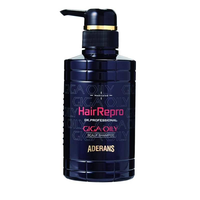 Aderans Hair Repro Medicated Scalp Shampoo Giga Oily, hergestellt in Japan, 370 ml, für fettige Haut, Männer, hergestellt in Japan, Kopfhaut-Schmutzentferner, Schuppen, Juckreiz, Amino von Joom DACH
