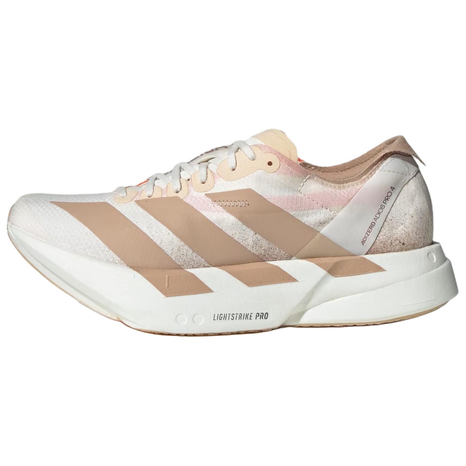 Adidas Adizero Adios Pro 4 Kreide Sandstein Damen Sneaker Creme Kreideweiß Warm-Sandstein JR6359 36 von Joom DACH