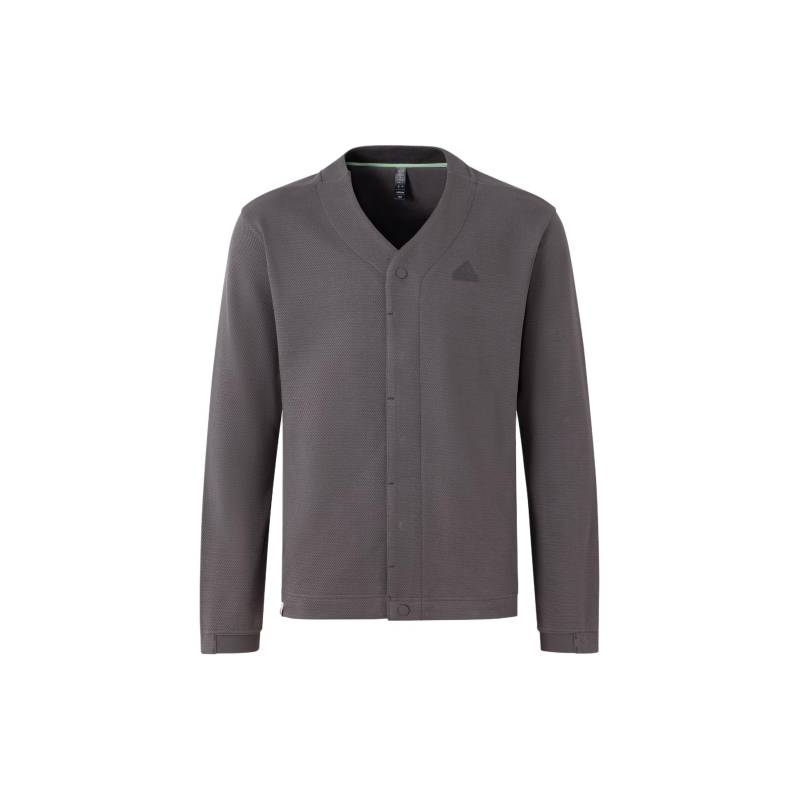 Adidas Business Casual Strick-Cardigan Jacke Herren Tops Anthrazitgrau JE8595 L von Joom DACH