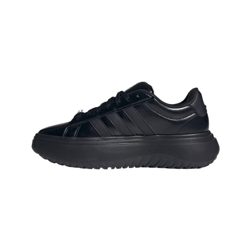 Adidas GRAND COURT PLATFORM Abriebfeste Low-Top Tennisschuhe Damen Schwarze Sneaker JH8668 36⅔ schwarz von Joom DACH