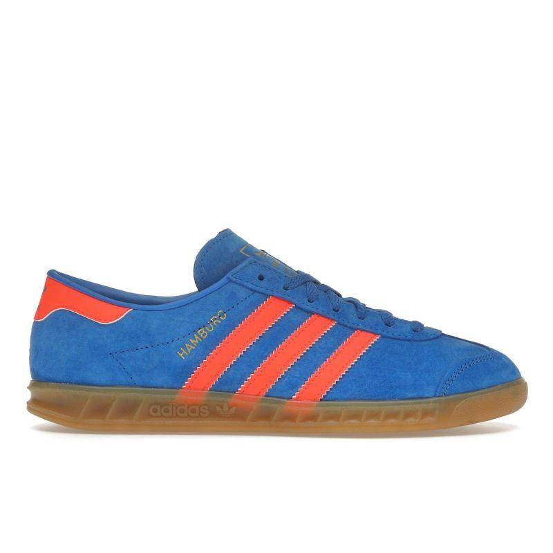 Adidas Hamburg Blue Bird Solar Orange Damen Sneaker Gum IH5471 36 von Joom DACH