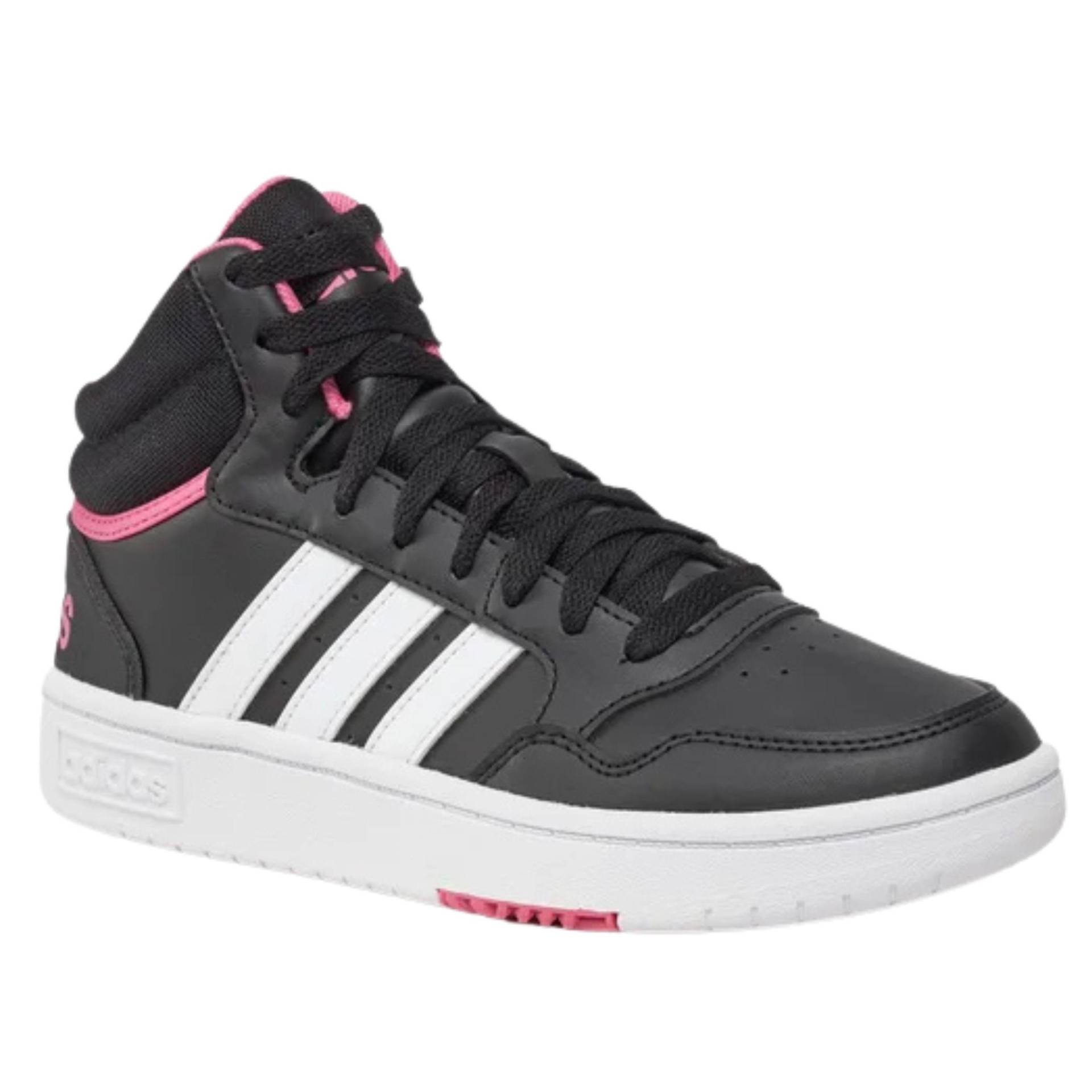 Adidas IG7896 Hoops 3.0 Mid Damen knöchelhohe Sportschuhe schwarz r. 40 40 schwarz von Joom DACH