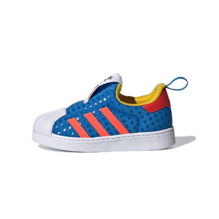LEGO x adidas Superstar 360 I Shock Blue Baby-Sneaker Footwear-White Eqt-Yellow H02731 23½ von Joom DACH