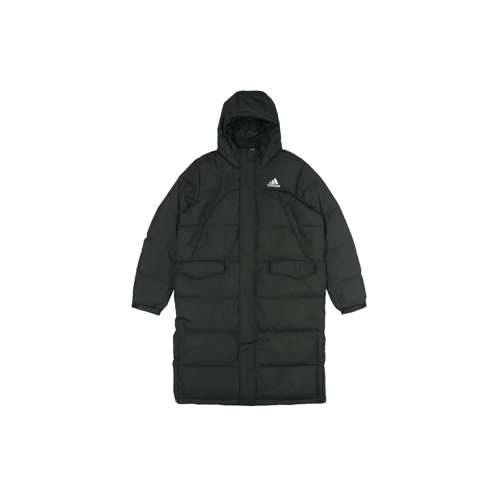 Adidas Lange Daunenjacke mit Kapuze Herren Oberbekleidung Schwarz GK0664 XXL von Joom DACH