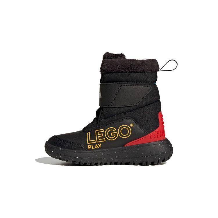 Adidas Lego X Winterplay Rutschfeste Strapazierfähige Warme Kinderstiefel Kinderstiefel Schwarz Rot Gelb GW4420 28 von Joom DACH