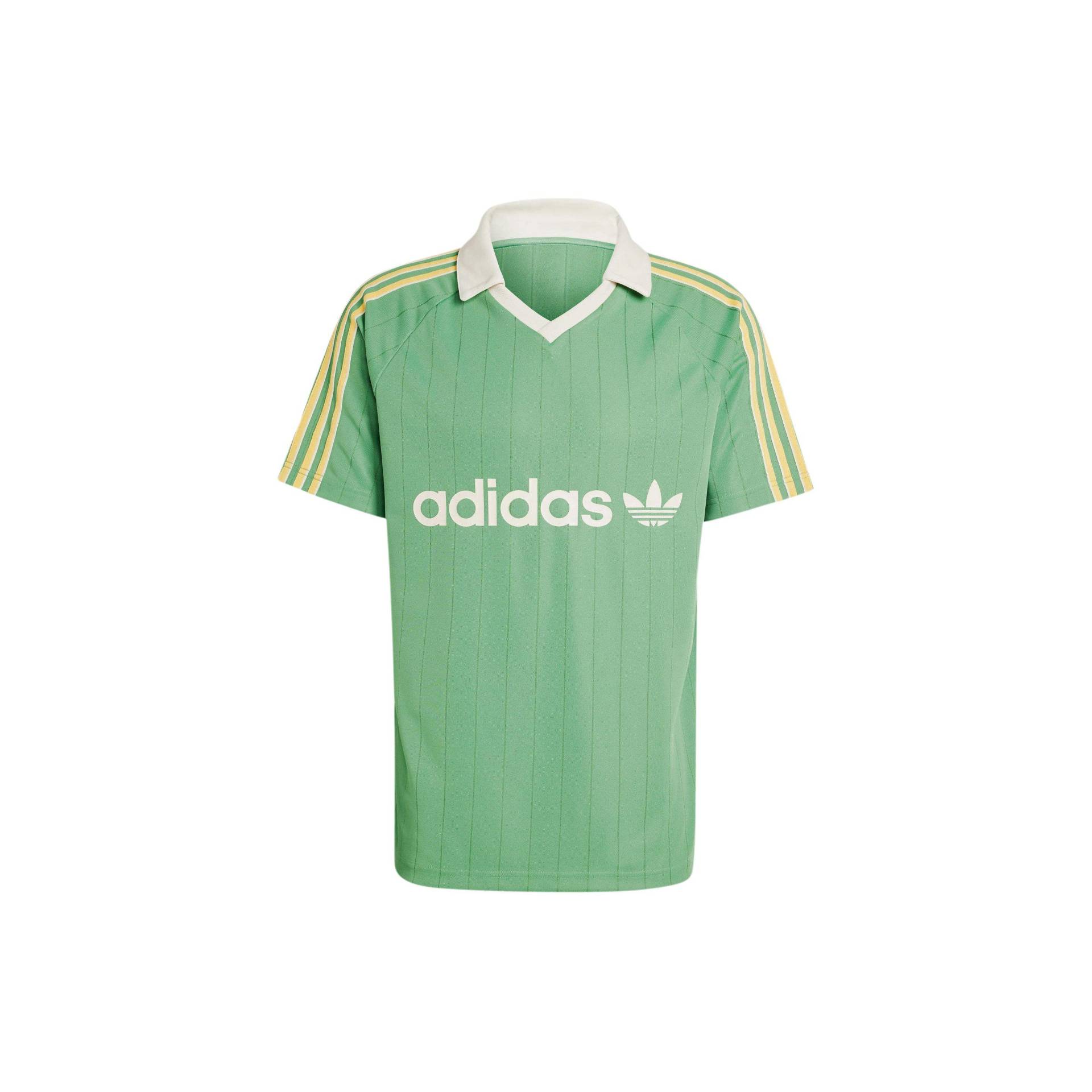 Adidas Logo Streifen Polo Locker Kurzarm T-Shirt Herren Oberteile Grün IR9381 S Adidas Logo Streifen Polo Locker Kurzarm T-Shirt Herren Oberteile Grün IR9381 S von Joom DACH