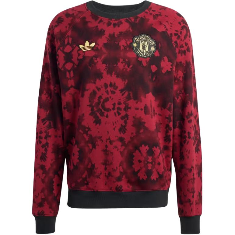 Adidas MUFCCNY FW24 Mode Bequem Vielseitig Pullover Sweatshirt Herren Sweatshirt Mehrfarbig JF0364 S von Joom DACH