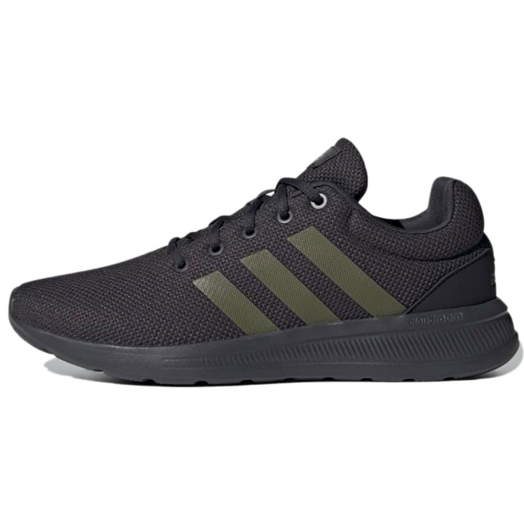 Adidas Neo Lite Racer 2.0 Stoff Klassisches Logo Sportliche Low-Top Lifestyle Schuhe Herren Sneaker Schwarz Grün GY7638 43⅓ von Joom DACH