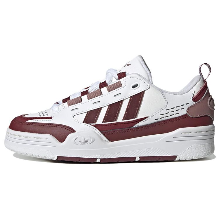 Adidas Originals Adi2000 Leder Casual Rutschfest Langlebig Low-Top Skateschuhe Damen Sneaker Weiß Braun Rot HQ8653 35⅔ von Joom DACH