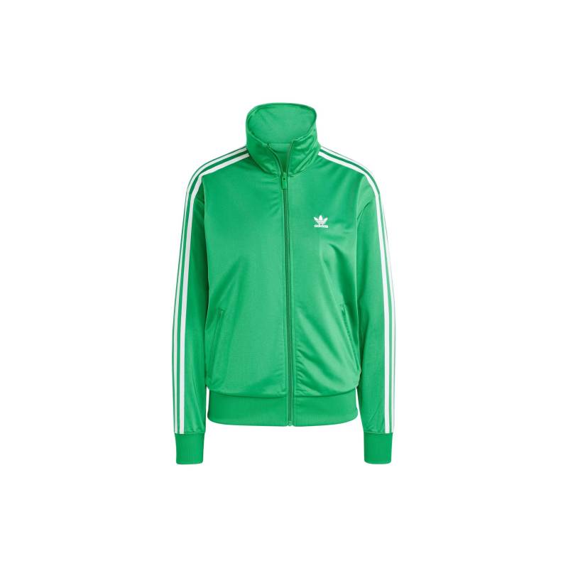 Adidas Originals Adicolor Classics Lockere Firebird Trainingsjacke mit Tri-Streifen-Kragen Damen Oberteile Grün IP0604 L von Joom DACH