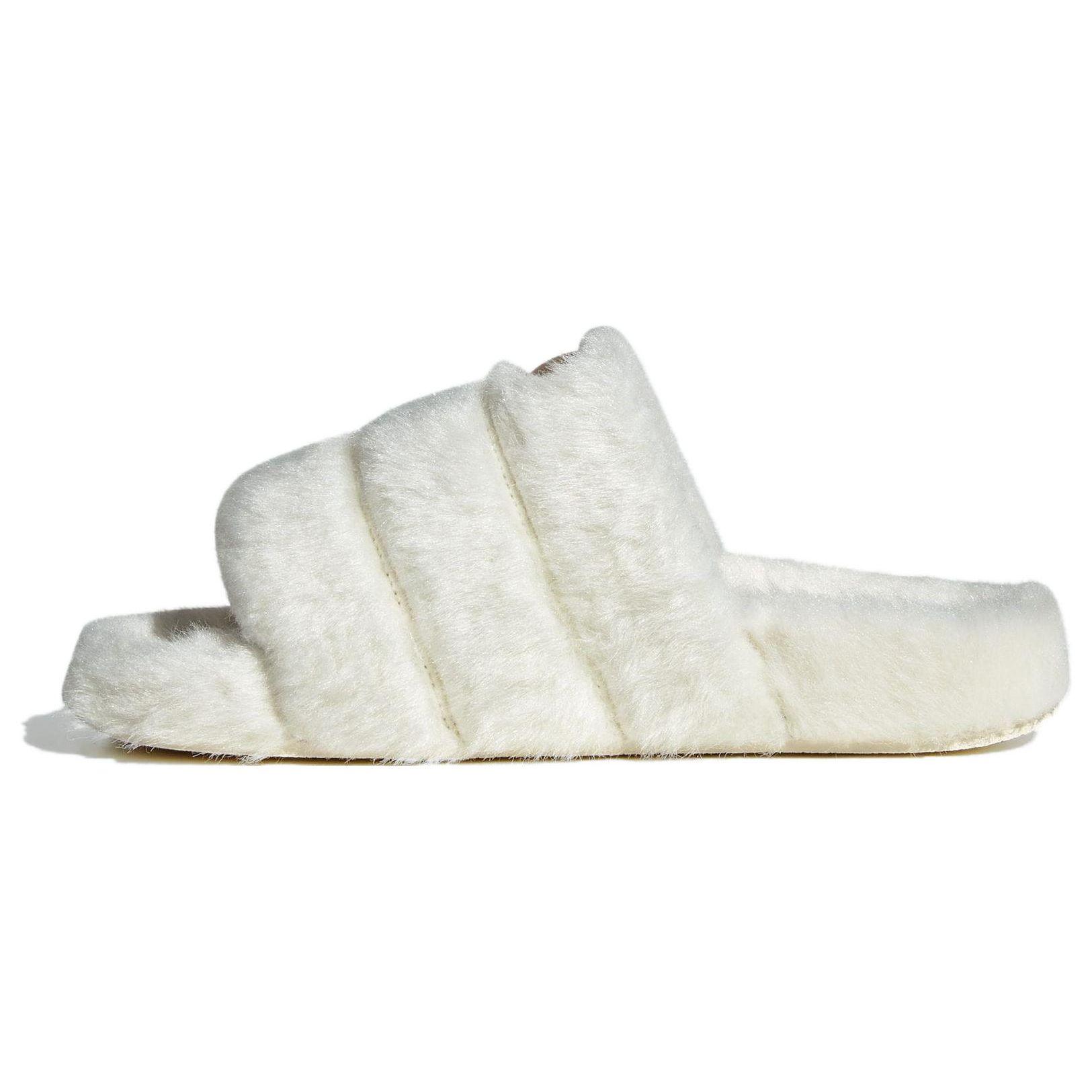 Adidas Originals Adilette Outdoor Einteilig Bequem Vielseitig Lässig Gummi Sohle Massage Pantoletten Damen Sandalen Weiß IF3965 36⅔ von Joom DACH