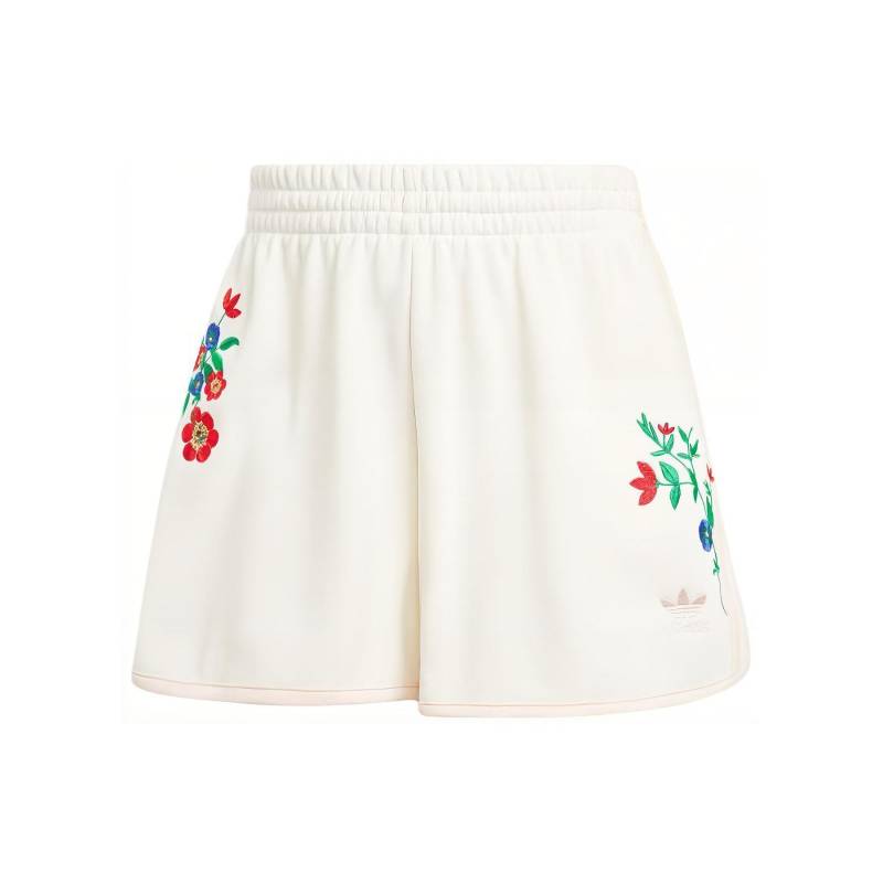 Adidas Originals Besticktes Blumenmuster Elastische Sport-Freizeitshorts Damen Shorts Wolkenweiß IS3869 M von Joom DACH