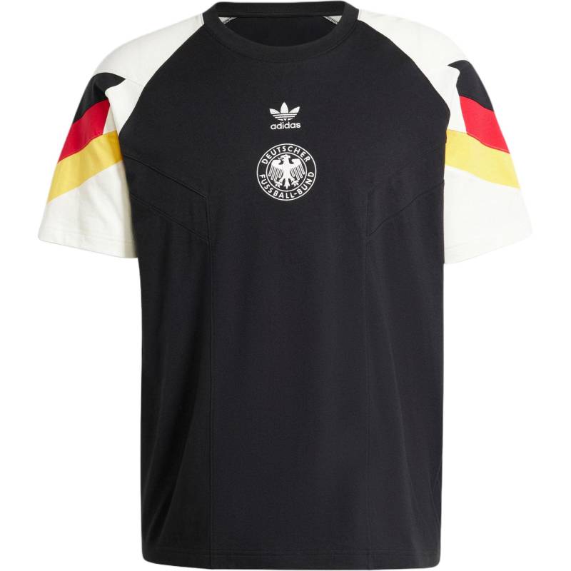 Adidas Originals Deutschland EM Komfort-Trikot mit Rundhalsausschnitt und kurzen Ärmeln Herren Oberteile Schwarz IY7052 Adidas Originals Deutschland EM Komfort-Trikot mit Rundhalsausschnitt und kurzen Ärmeln Herren Oberteile Schwarz IY7052 von Joom DACH