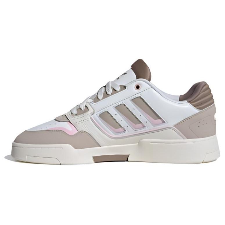 Adidas Originals Drop Step 2.0 Low Bequeme Vielseitige Stoßdämpfende Langlebige Low-Top Skateschuhe Damen Sneaker Weiß Grau Pink IG4338 44 von Joom DACH