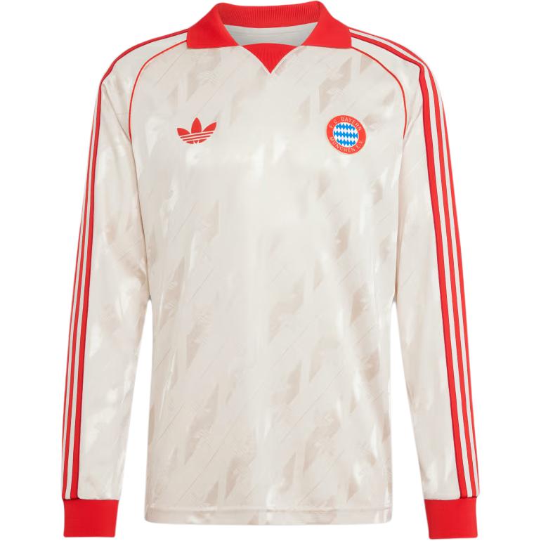 Adidas Originals FC Bayern X Originals FW24 Mode Logo Gestreift Langarm Retro Fußballtrikot Herren Oberteile Rot Weiß IS6507 S Adidas Originals FC Bayern X Originals FW24 Mode Logo Gestreift Langarm Retro Fußballtrikot Herren Oberteile Rot Weiß IS6507 S von Joom DACH
