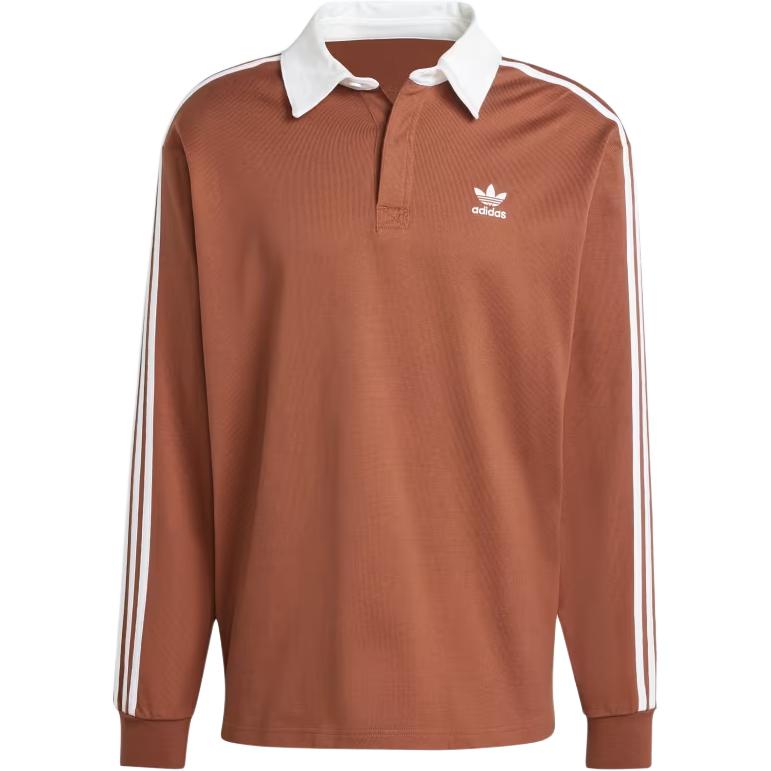 Adidas Originals Gestreifter Pullover Langarm Poloshirt Herren Oberteile Braun IZ2469 L Adidas Originals Gestreifter Pullover Langarm Poloshirt Herren Oberteile Braun IZ2469 L von Joom DACH