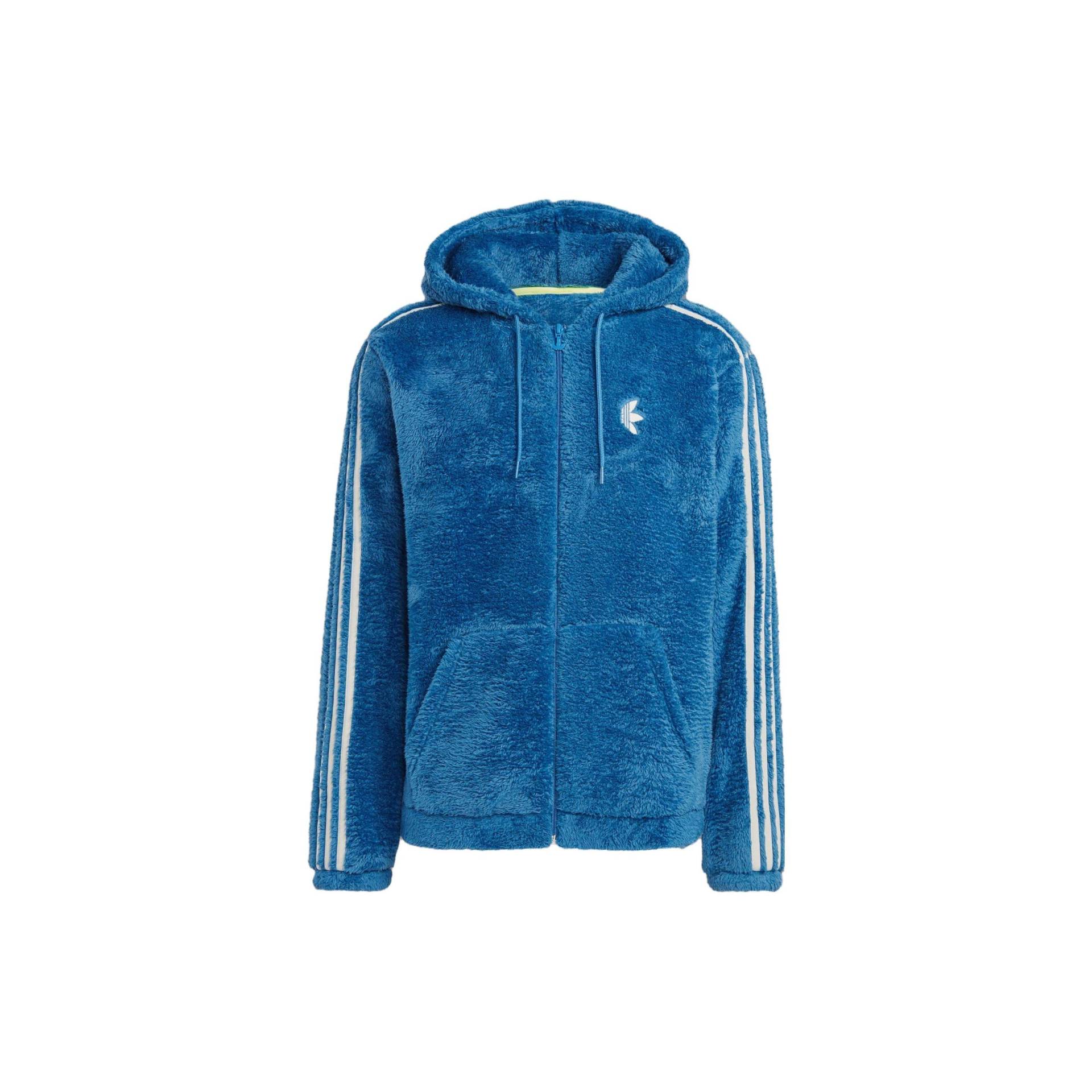 Adidas Originals Logo Bestickt Drei Streifen Zip Hoodie Herren Hoodies Indigo IJ9087 M von Joom DACH
