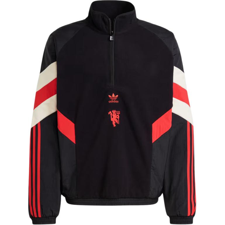 Adidas Originals Manchester United Polarfleece-Sweatshirt Bequem Weich Abzeichen Halbreißverschluss Herren-Sweatshirt Schwarz IS6528 M Adidas Originals Manchester United Polarfleece-Sweatshirt Bequem Weich Abzeichen Halbreißverschluss Herren-Sweatshirt Schwarz IS6528 M von Joom DACH