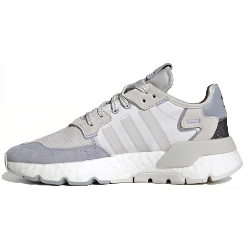 Adidas Originals Nite Jogger 'Grau Weiß Helllila' Damen-Sneaker H03250 36 von Joom DACH
