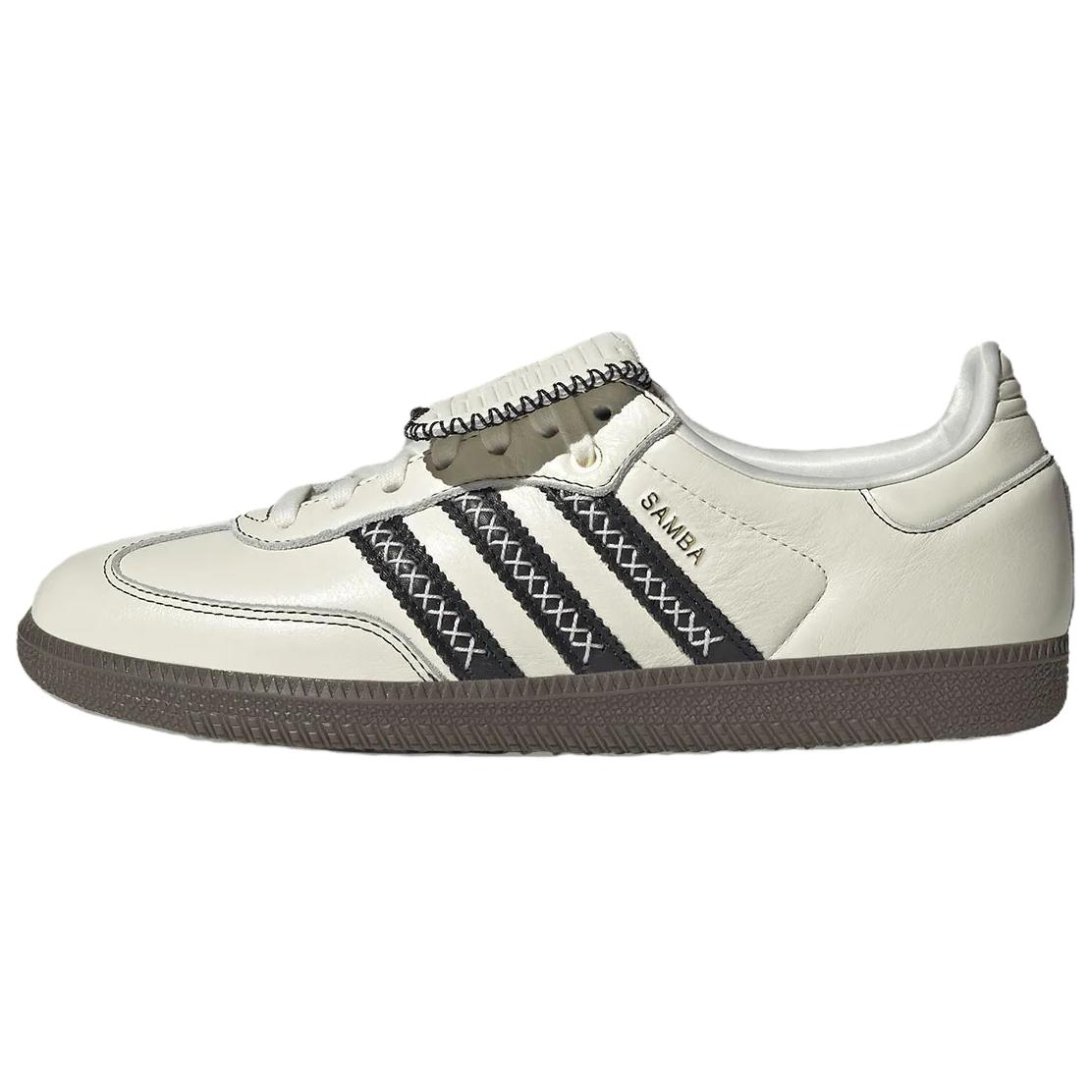 Adidas Originals Samba LT Abriebfeste Low-Top Skateboard-Schuhe Herren Weiße Sneaker JQ7088 41⅓ weiß von Joom DACH