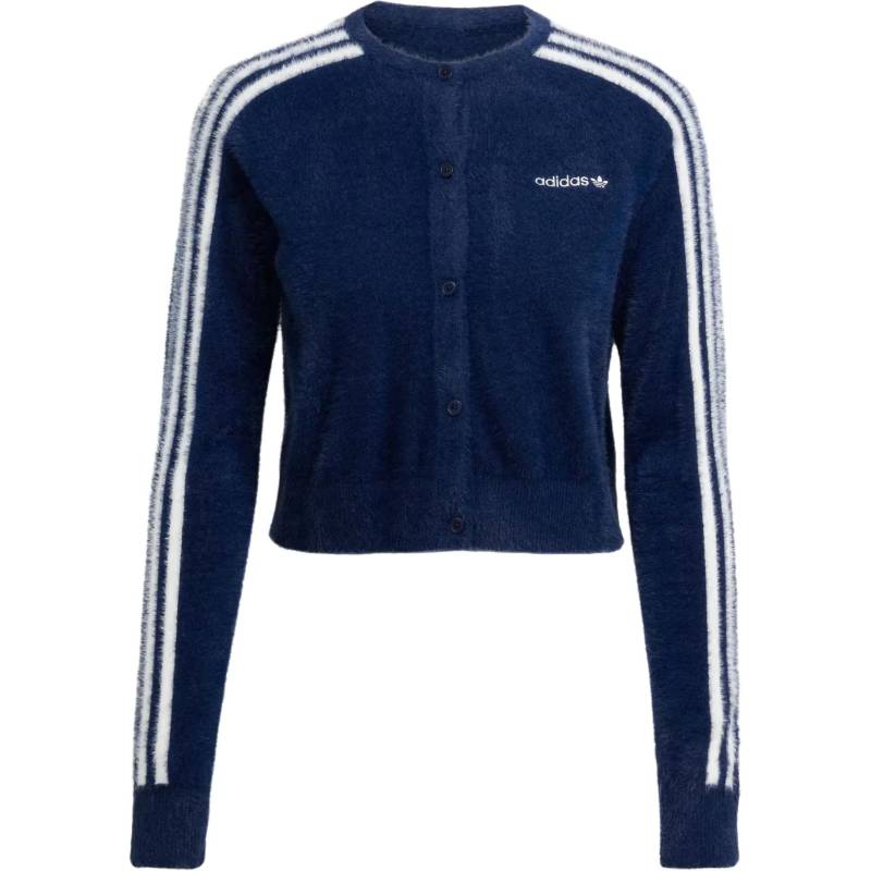 Adidas Originals Strickjacke Modischer gestreifter Strickpullover Damen Strickjacken JW3644 von Joom DACH