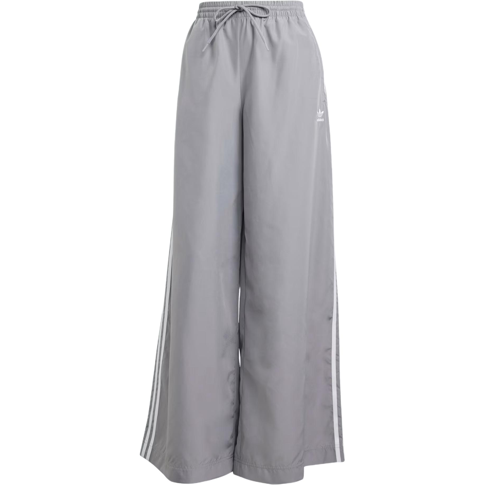 Adidas Originals Gestreiftes Logo Kordelzug Lockere Weitbeinige Stricksporthose Damen Unterteile Grau JD3389 XS Adidas Originals Gestreiftes Logo Kordelzug Lockere Weitbeinige Stricksporthose Damen Unterteile Grau JD3389 XS von Joom DACH