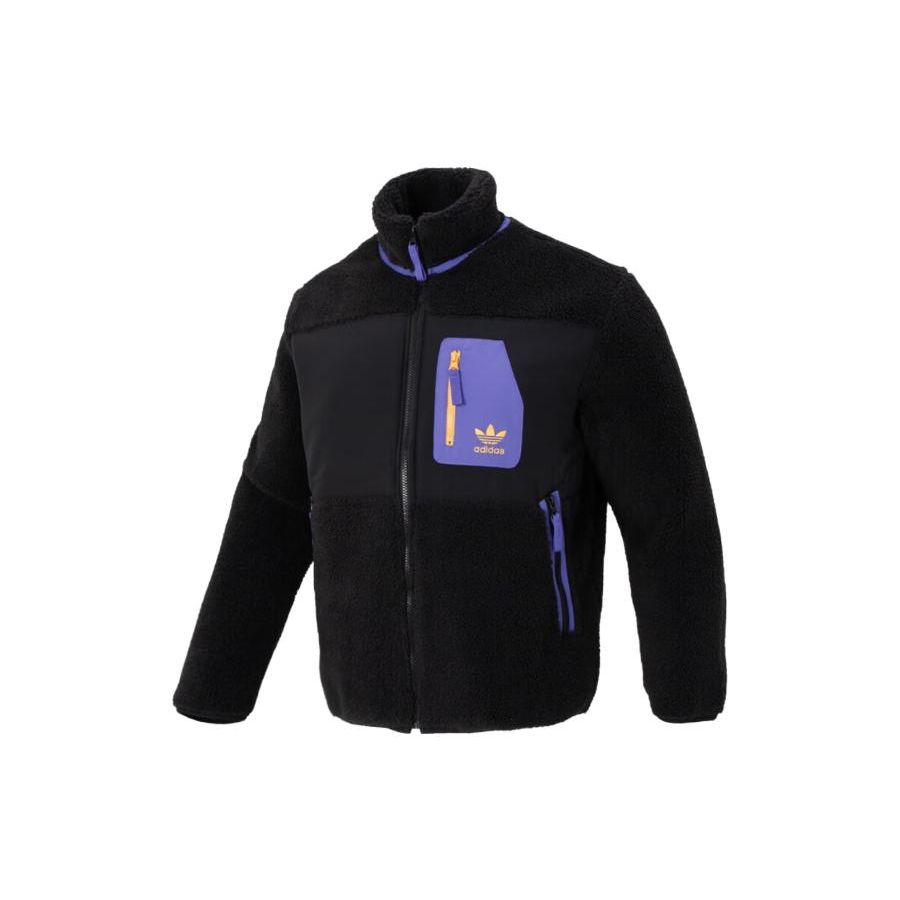 Adidas Originals Trefoil Color Block Locker Sportjacke Herren Jacken Schwarz IN0993 von Joom DACH