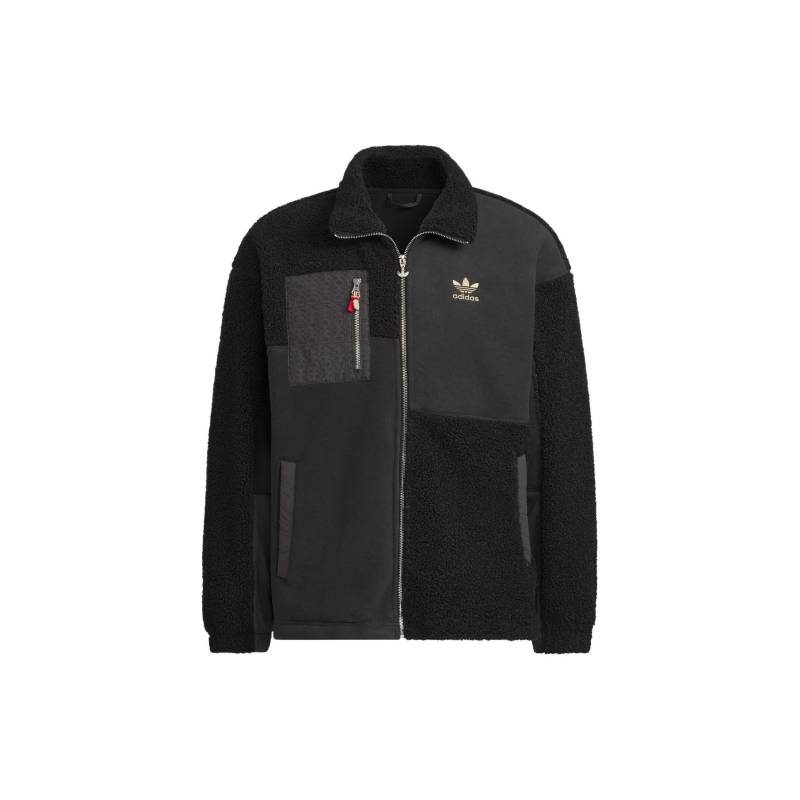 Adidas Originals Trefoil FW22 Lammwolle Panel Trainingsjacke Herren Oberbekleidung Schwarz HY7285 S von Joom DACH