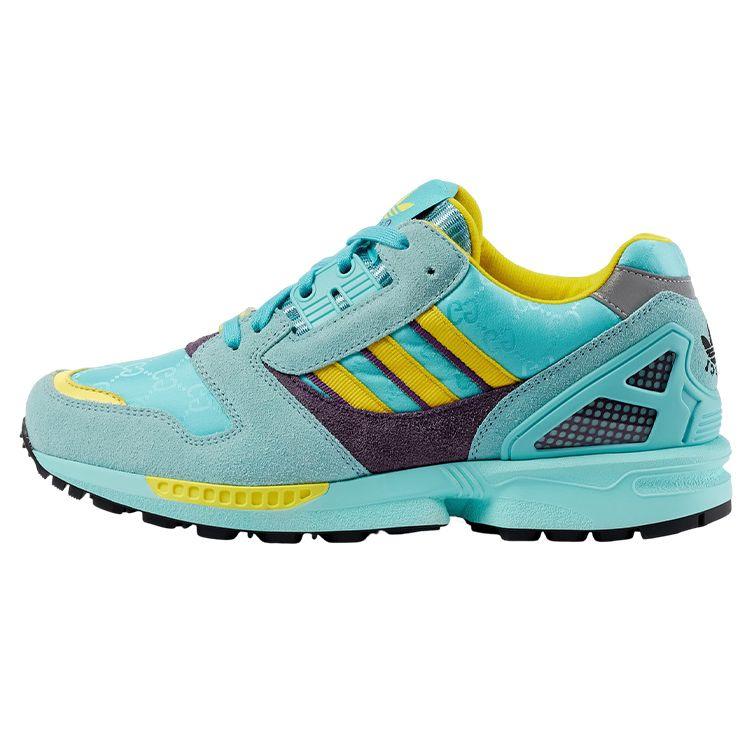 Adidas Originals ZX 8000 GG Canvas Mode Schnürschuhe Langlebige Low-Top Sportliche Freizeitschuhe Damen Sneaker Hellgrün 722212-AAA9L-4644 35 von Joom DACH