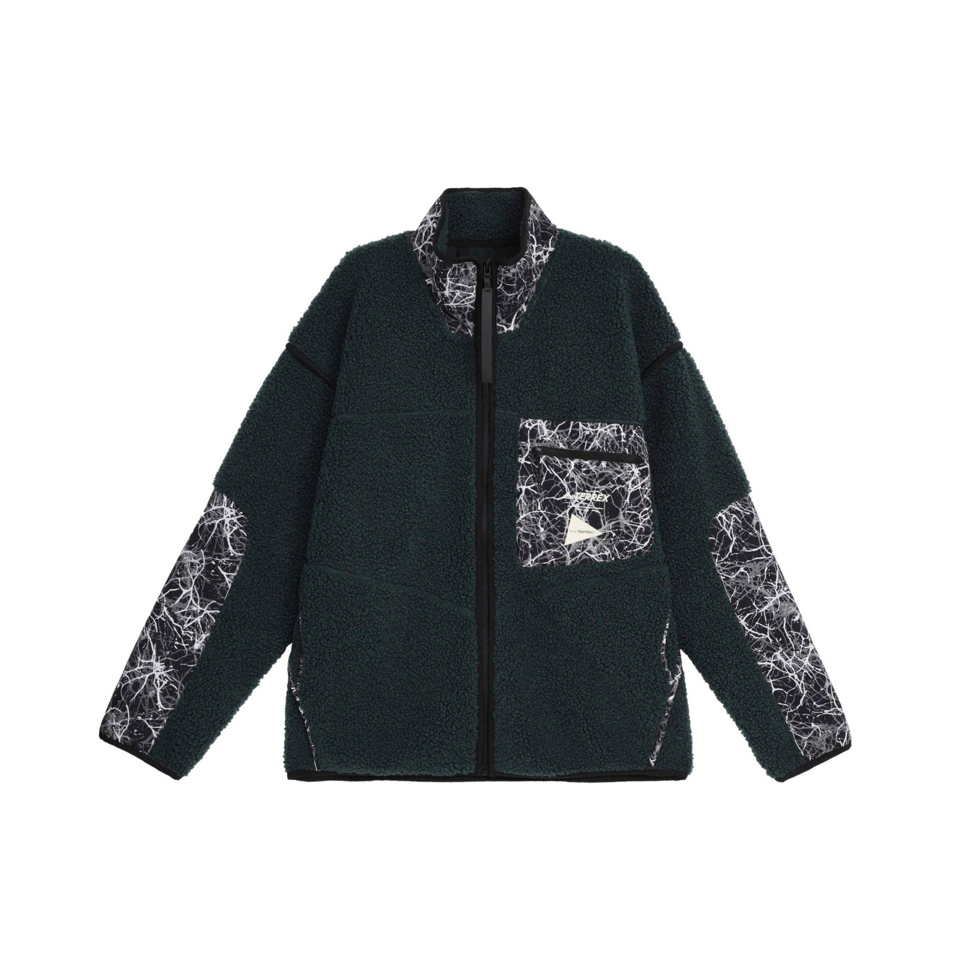 Adidas Terrex X And Wander Kollaboration Locker geschnittene Sherpa-Jacke Damen Jacke Grün HN6948 M Adidas Terrex X And Wander Kollaboration Locker geschnittene Sherpa-Jacke Damen Jacke Grün HN6948 M von Joom DACH