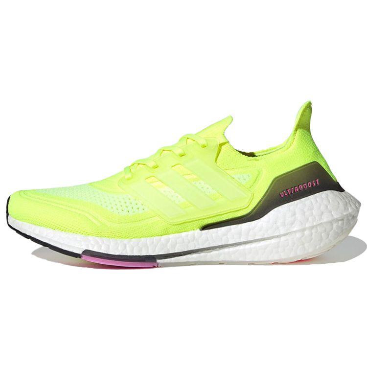 Adidas UltraBoost 21 Solar Yellow Herren Sneaker Cloud-White Screaming-Pink FY0373 43⅓ von Joom DACH