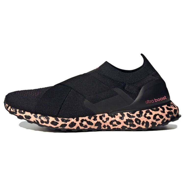 Adidas  UltraBoost Slip-On DNA Leopardenmuster Damen Sneaker Schwarz Core-Black Glow-Pink GZ9896 36 von Joom DACH