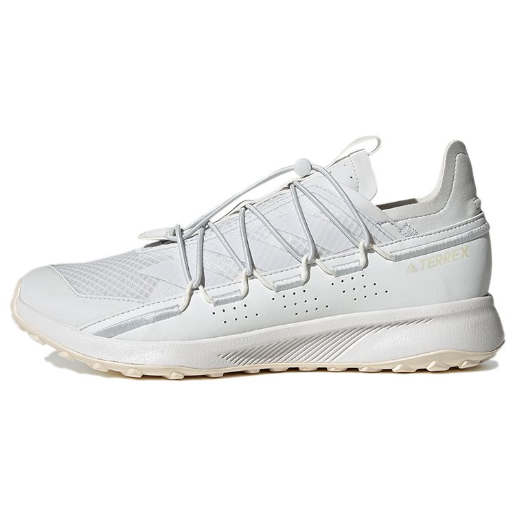 Adidas Voyager 21 Stoff Synthetisches Leder Bequem Vielseitig Outdoor Atmungsaktiv Low-Top Lifestyle Freizeitschuhe Herren Sneaker Weiß H05371 40⅔ von Joom DACH