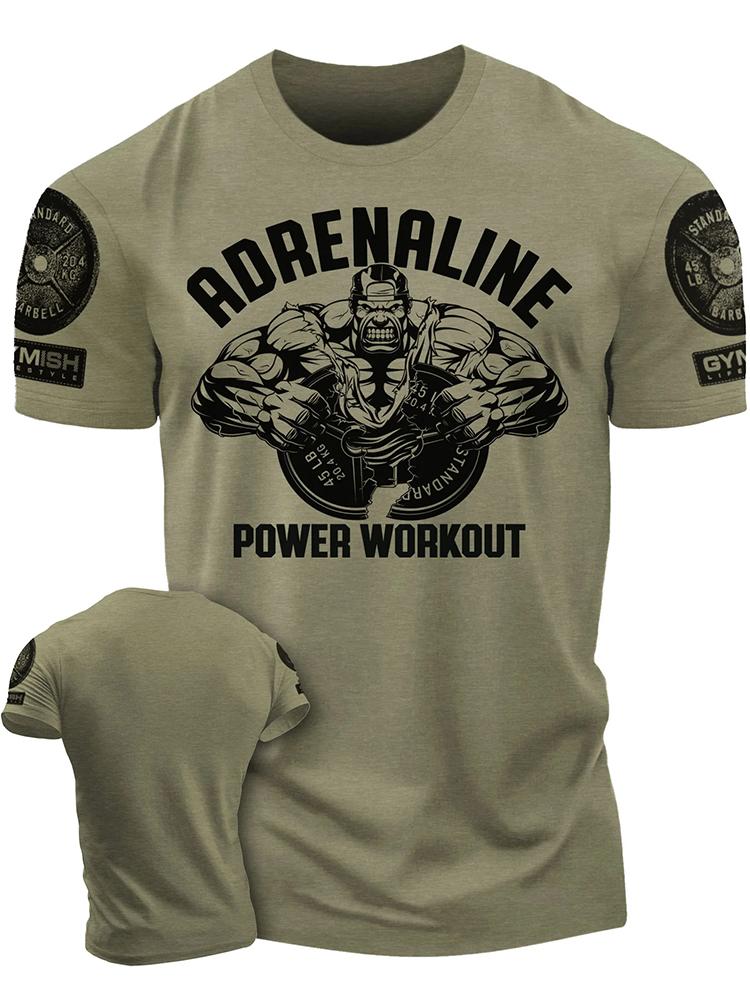 Adrenalin Power Workout Gym T-Shirt mit 3D-Druck Hochwertige Baumwolle Lässiges Herren-Kurzarm-Oberteil Muskelmann Tough Guy T-Shirt 2XL Adrenalin Power Workout Gym T-Shirt mit 3D-Druck Hochwertige Baumwolle Lässiges Herren-Kurzarm-Oberteil Muskelmann Tough Guy T-Shirt 2XL von Joom DACH