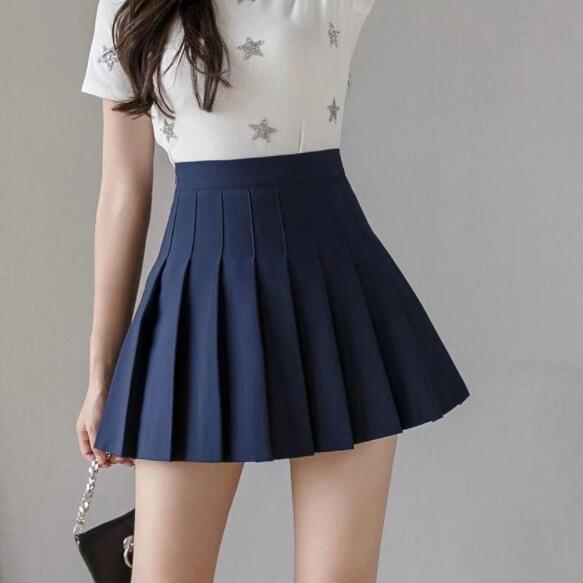 Adrette Hohe Taille Solide Plissee Mini Rock Frauen Sommer Frühling Koreanische Mode Niedlichen Weißen A-linie Rock M Adrette Hohe Taille Solide Plissee Mini Rock Frauen Sommer Frühling Koreanische Mode Niedlichen Weißen A-linie Rock M von Joom DACH