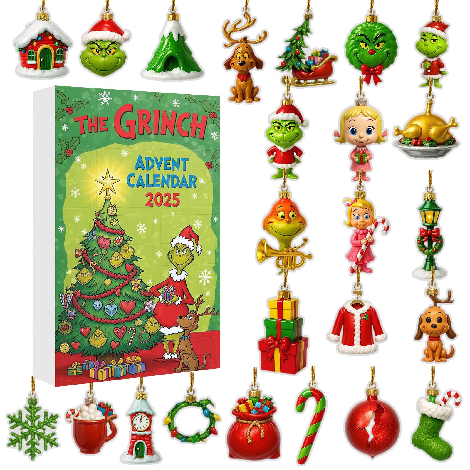 Adventskalender enthält 24 Geschenke, süßer Figuren-Puppen-Adventskalender, Countdown-Kalender mit Überraschungsspielzeug, Sammelfiguren als Geschenk für Kinder One Size von Joom DACH