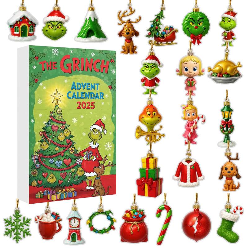 Adventskalender enthält 24 Geschenke, süßer Figuren-Puppen-Adventskalender, Countdown-Kalender mit Überraschungsspielzeug, Sammelfiguren als Geschenk für Kinder One Size von Joom DACH