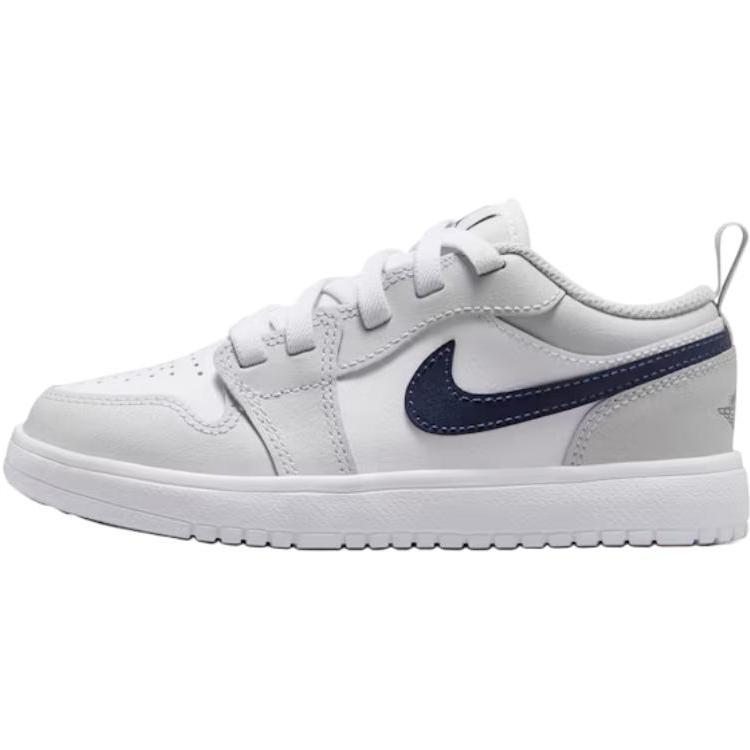 Air Jordan 1 Low ALT PS Georgetown Kinder-Sneaker Weiß Neutralgrau Gummi-Mittelbraun DR9748-146 31.5 von Joom DACH