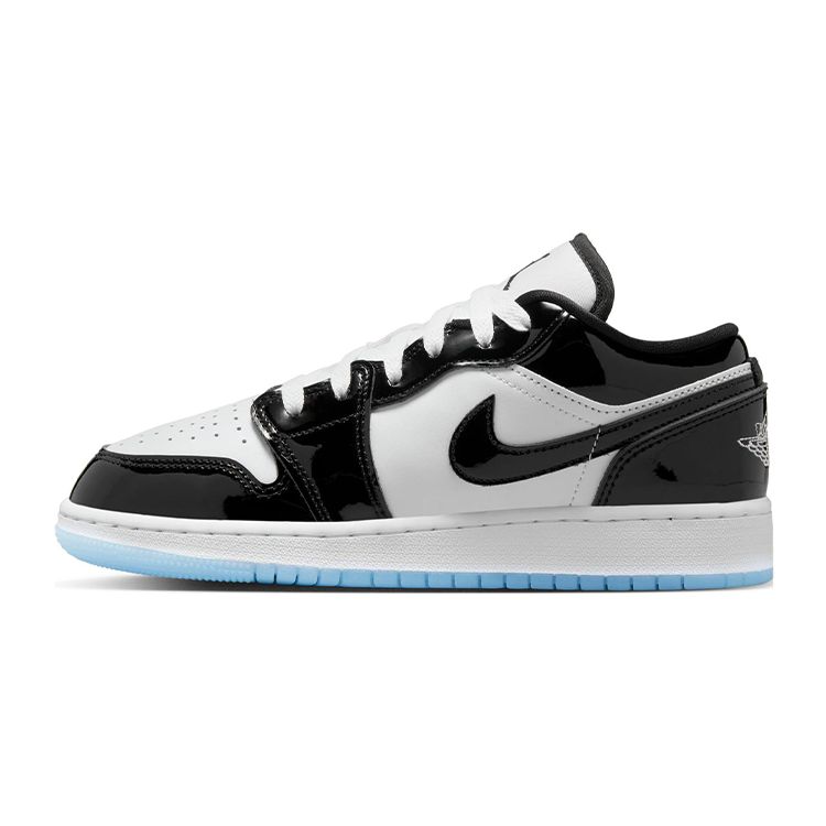 Air Jordan 1 Low SE GS Concord Kinder-Sneaker Weiß Schwarz DV1333-100 36.5 von Joom DACH