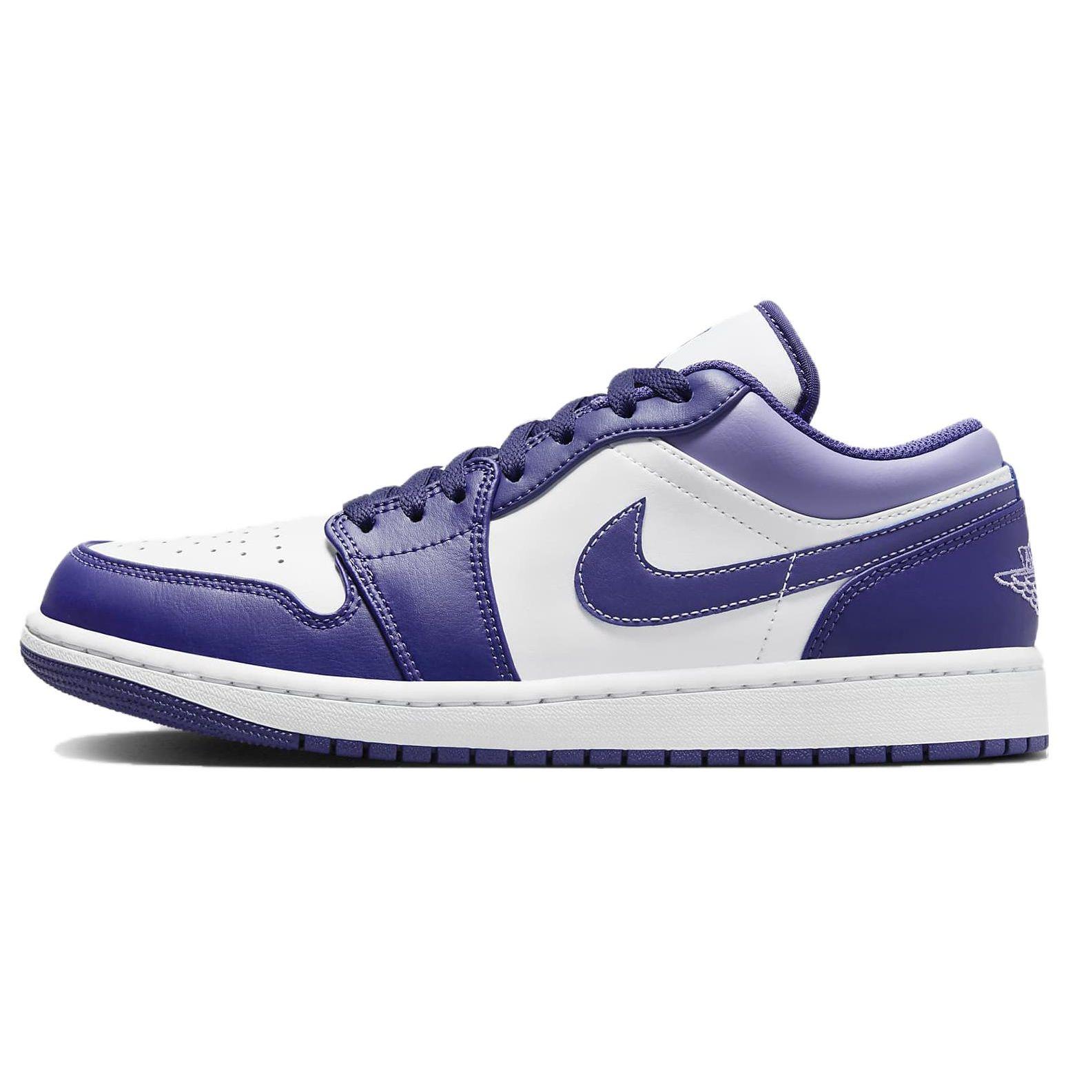 Air Jordan 1 Low Sky J Lila Herren Turnschuhe Weiß Sky-J-Light-Lila 553558-515 46 von Joom DACH