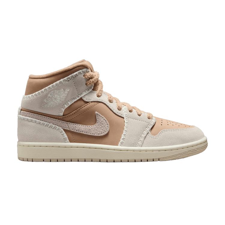 Air Jordan 1 Mid Hanf Damen Sneaker Creme Sail Light-Orewood-Braun HV4269-200 39 von Joom DACH