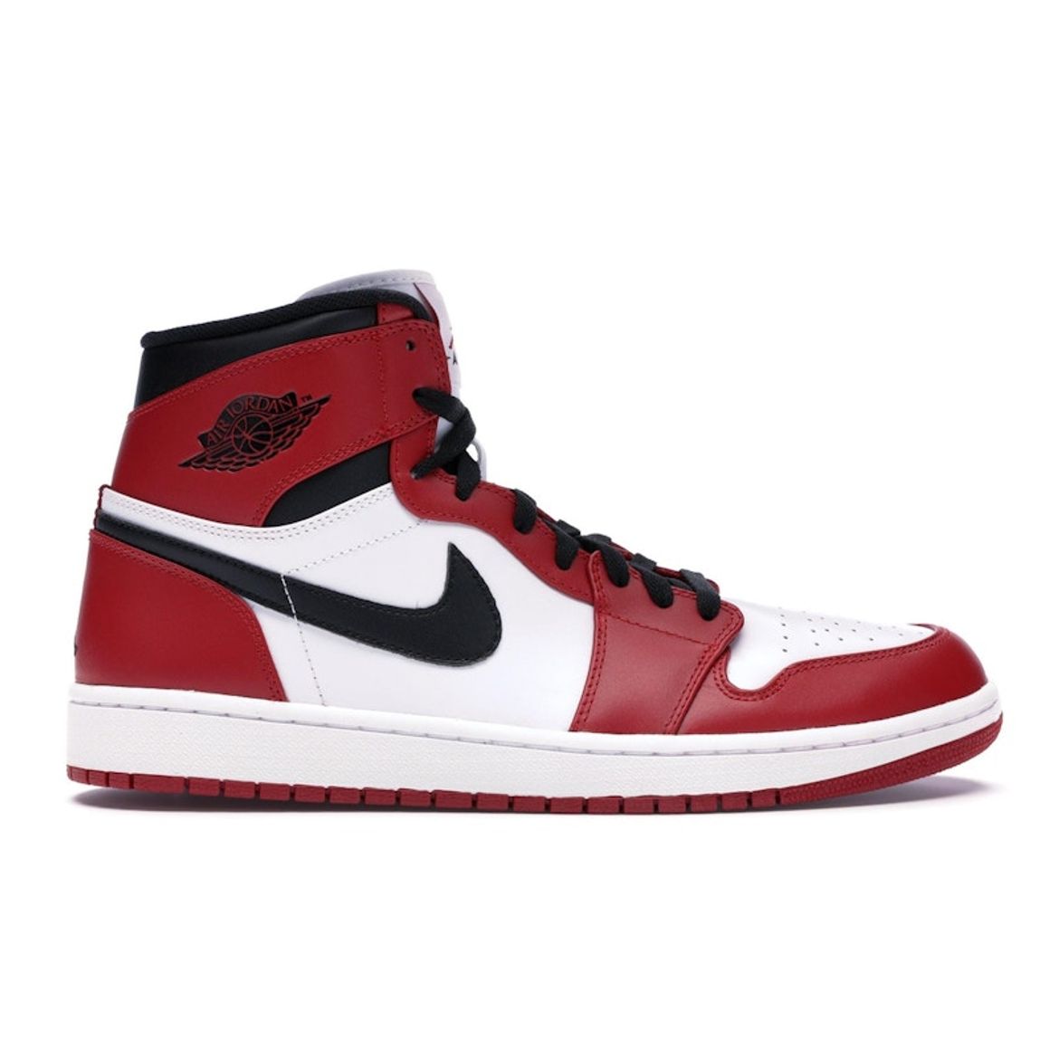 Air Jordan 1 Retro High Chicago 2013 Herren Sneaker Rot Weiß Schwarz-Varsity-Rot 332550-163 47.5 von Joom DACH
