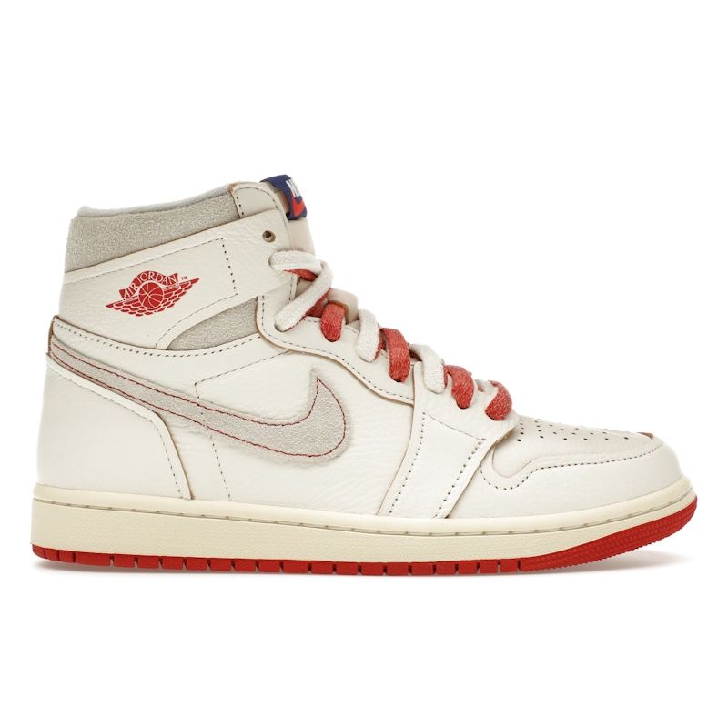 Air Jordan 1 Retro High OG Rare Air - Sail Cinnabar Damen Sneaker Creme Light-Bone DB4612-100 35.5 von Joom DACH