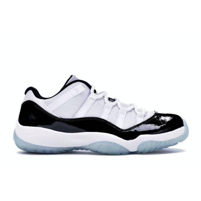 Air Jordan 11 Retro Low Concord Herren Sneaker Weiß Schwarz 528895-153 44.5 von Joom DACH