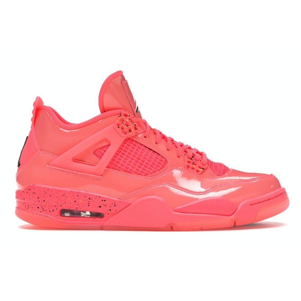 Air Jordan 4 Retro NRG Hot Punch Damen Sneakers Rot Schwarz Volt AQ9128-600 38 von Joom DACH