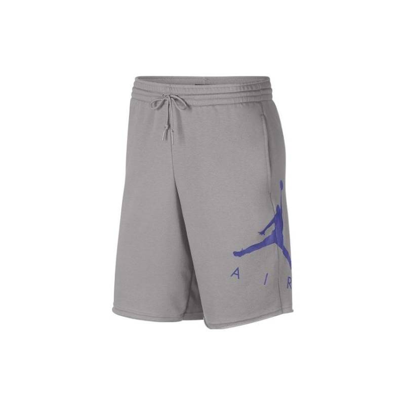 Air Jordan Print Logo Kordelzug Mid-Rise Locker Gerade Shorts Herren Unterteile Grau AJ0808-027 XS von Joom DACH