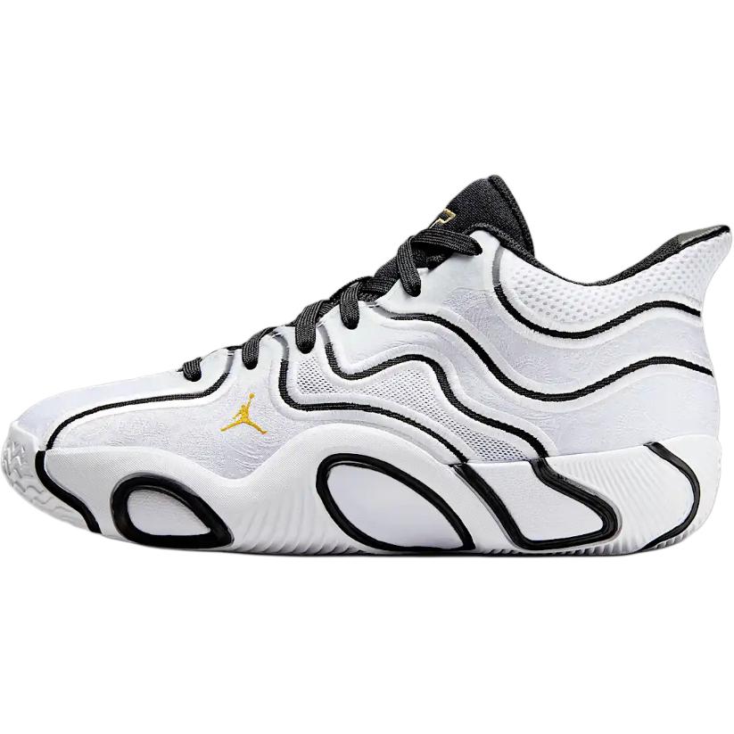Air Jordan Tatum 3 GS Tunnel Walk Kinder-Sneaker Weiß Schwarz Metallic-Gold IB8151-100 36 von Joom DACH