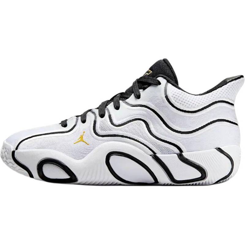 Air Jordan Tatum 3 GS Tunnel Walk Kinder-Sneaker Weiß Schwarz Metallic-Gold IB8151-100 36 von Joom DACH