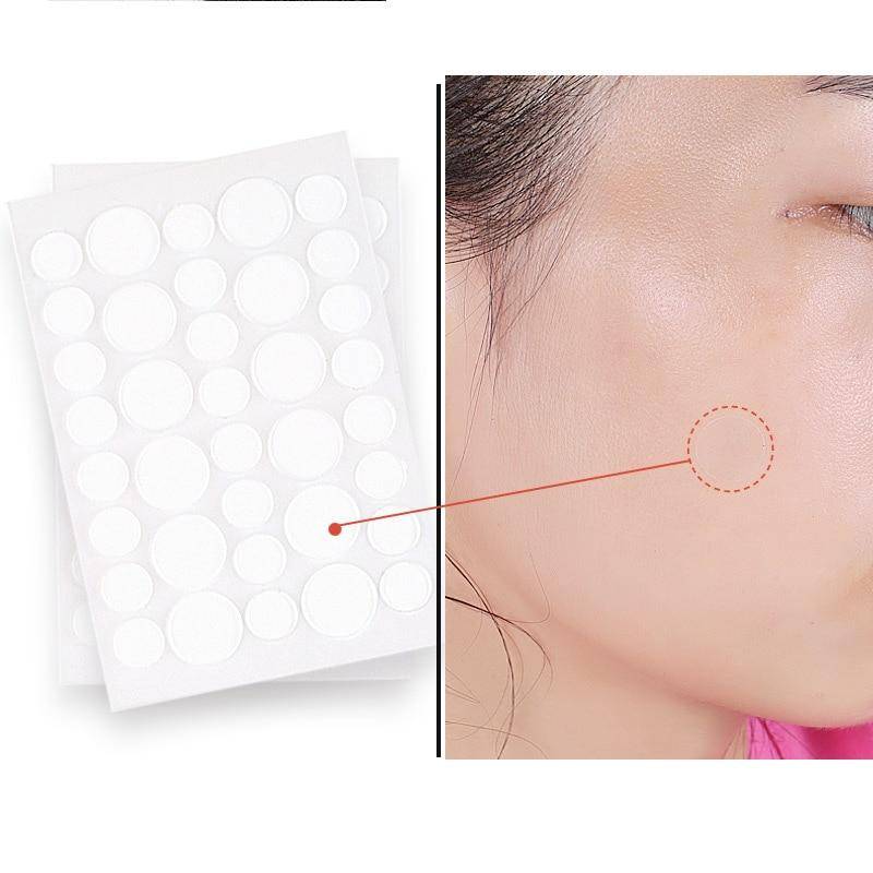 Akne Pickel Patch Aufkleber Make-Up Wasserdicht Unsichtbare Akne Paste Hautpflege von Joom DACH
